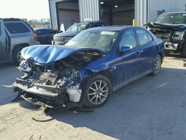 YS3FB45S131021842 - 2003 SAAB 9-3 LINEAR BLUE photo 2