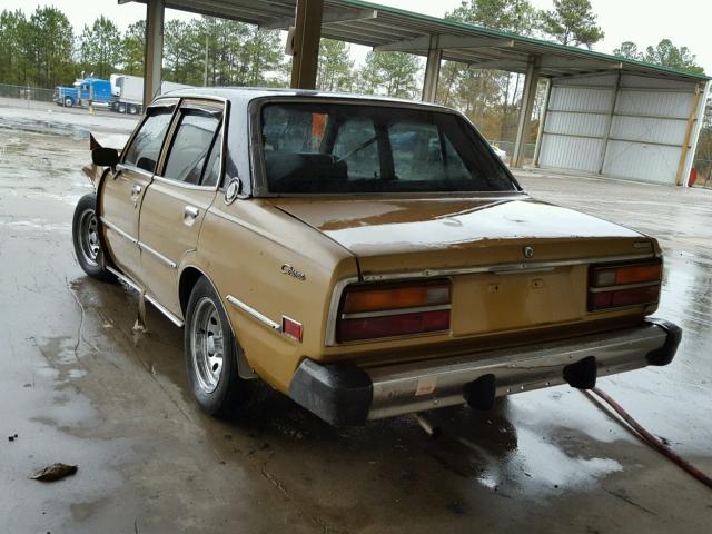 RT105060786 - 1978 TOYOTA CORONA BROWN photo 3