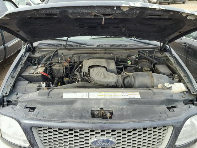 2FTRX08L1YCA87140 - 2000 FORD F150 BLUE photo 7