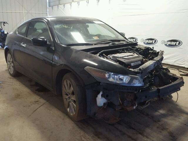 1HGCS22809A011918 - 2009 HONDA ACCORD EXL BLACK photo 1