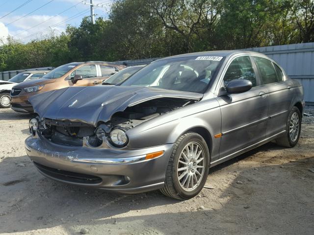 SAJWA51A57WJ17500 - 2007 JAGUAR X-TYPE 3.0 GRAY photo 2