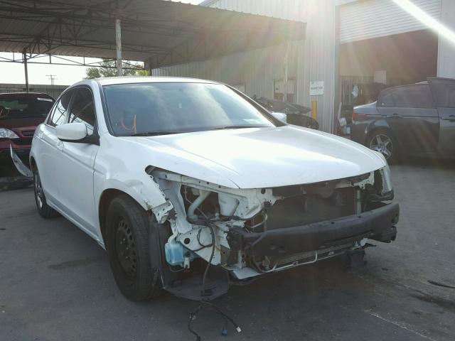 JHMCP26339C012367 - 2009 HONDA ACCORD LX WHITE photo 1