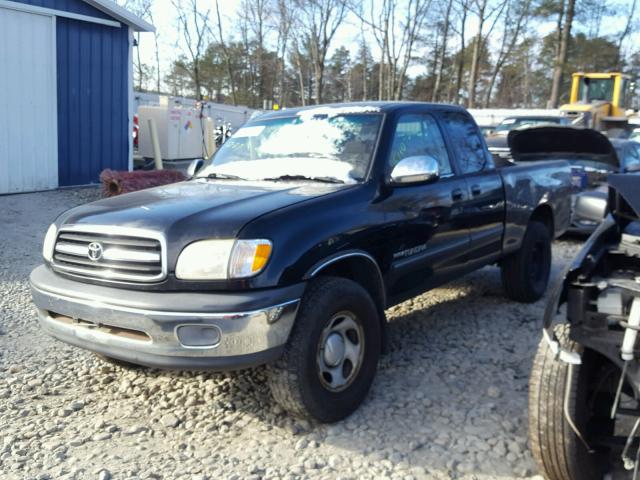 5TBBN44142S221419 - 2002 TOYOTA TUNDRA ACC BLACK photo 2