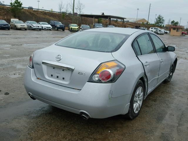 1N4AL2AP8CN560185 - 2012 NISSAN ALTIMA BAS SILVER photo 4