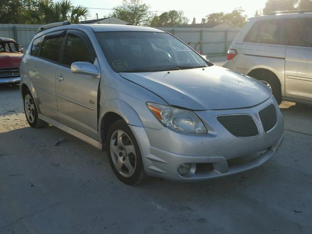 5Y2SL65876Z435121 - 2006 PONTIAC VIBE SILVER photo 1