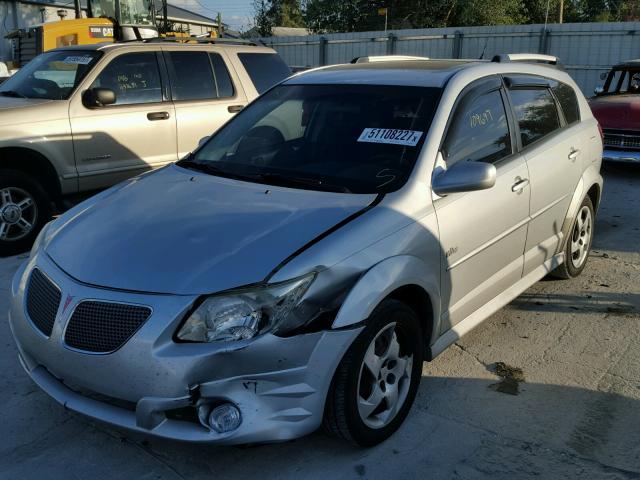 5Y2SL65876Z435121 - 2006 PONTIAC VIBE SILVER photo 2