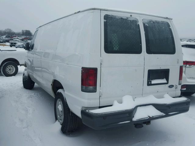 1FTNE24L17DA52229 - 2007 FORD ECONOLINE WHITE photo 3