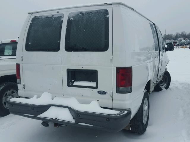 1FTNE24L17DA52229 - 2007 FORD ECONOLINE WHITE photo 4