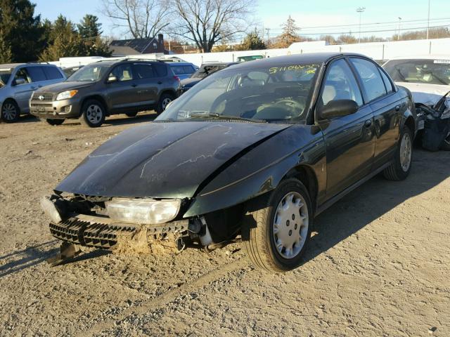 1G8ZK5279TZ330206 - 1996 SATURN SL2 GREEN photo 2