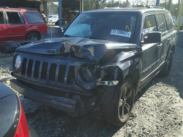 1C4NJPBA3ED890396 - 2014 JEEP PATRIOT SP BLUE photo 2