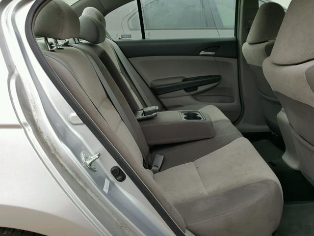 1HGCP26449A033672 - 2009 HONDA ACCORD LXP SILVER photo 6