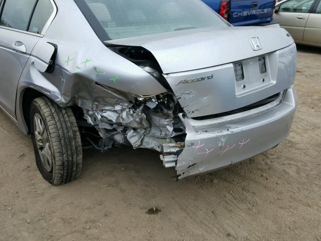 1HGCP26449A033672 - 2009 HONDA ACCORD LXP SILVER photo 9