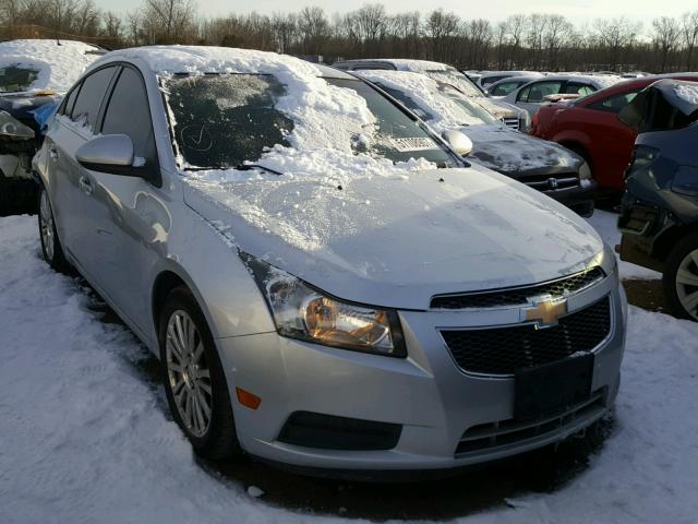 1G1PJ5S96B7304232 - 2011 CHEVROLET CRUZE ECO SILVER photo 1