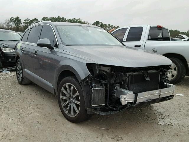 WA1VAAF72HD001095 - 2017 AUDI Q7 PRESTIG GRAY photo 1