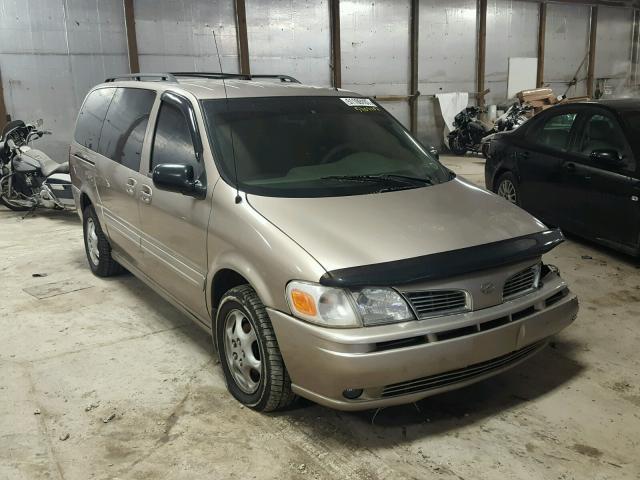 1GHDX03E22D233808 - 2002 OLDSMOBILE SILHOUETTE TAN photo 1