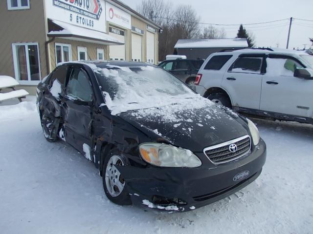 2T1BR32E77C832086 - 2007 TOYOTA COROLLA CE BLACK photo 1