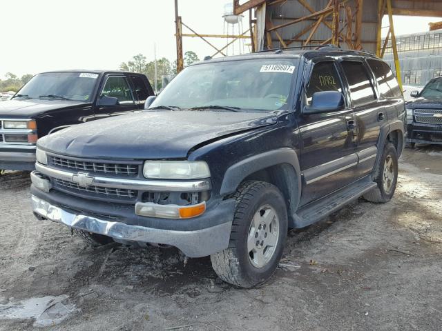 1GNEC13Z34J142220 - 2004 CHEVROLET TAHOE C150 BLUE photo 2