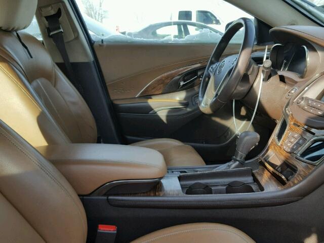 1G4GB5GR7EF176893 - 2014 BUICK LACROSSE GOLD photo 5