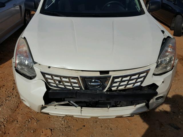 JN8AS5MT8AW506730 - 2010 NISSAN ROGUE S WHITE photo 9