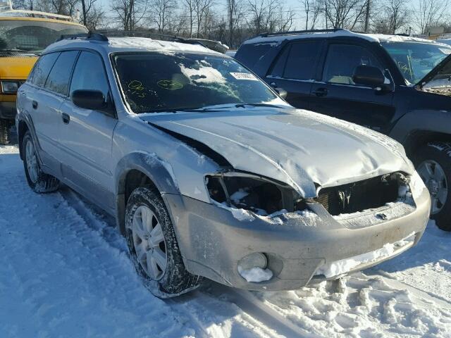 4S4BP61CX57342677 - 2005 SUBARU LEGACY OUT GRAY photo 1