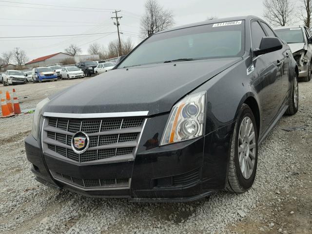 1G6DE5EG1A0146286 - 2010 CADILLAC CTS LUXURY BLACK photo 2