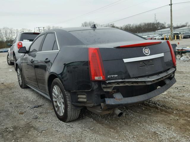 1G6DE5EG1A0146286 - 2010 CADILLAC CTS LUXURY BLACK photo 3