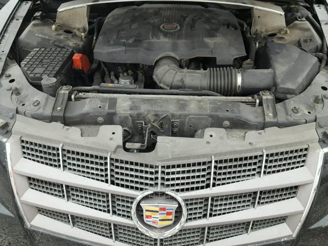 1G6DE5EG1A0146286 - 2010 CADILLAC CTS LUXURY BLACK photo 7