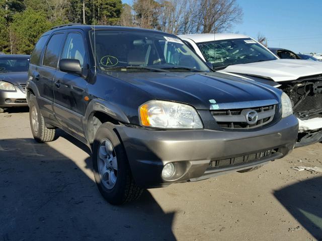 4F2YZ04194KM08471 - 2004 MAZDA TRIBUTE LX BLACK photo 1