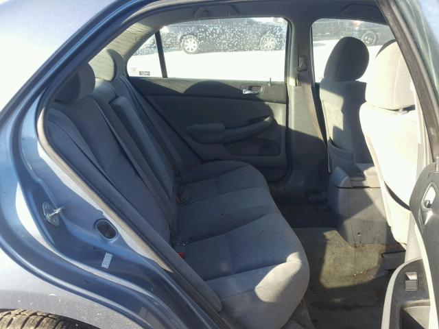 1HGCM56357A010903 - 2007 HONDA ACCORD SE BLUE photo 6