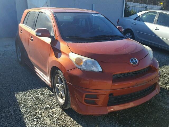 JTKKU10488J031260 - 2008 TOYOTA SCION XD ORANGE photo 1