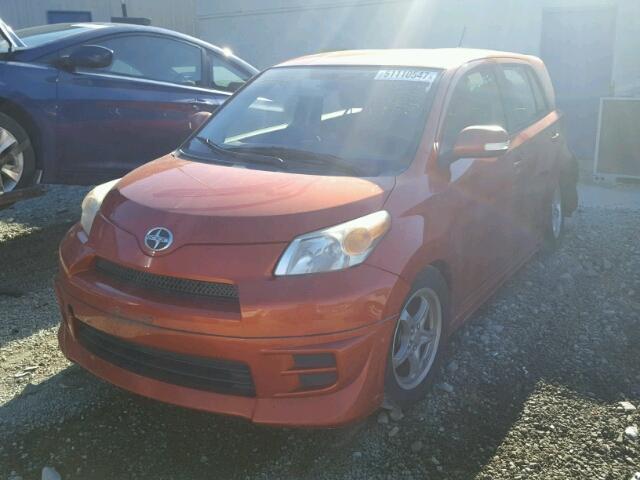 JTKKU10488J031260 - 2008 TOYOTA SCION XD ORANGE photo 2