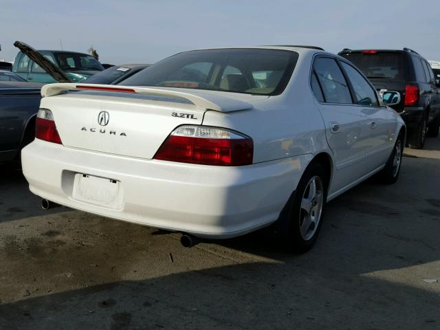 19UUA56672A038041 - 2002 ACURA 3.2TL WHITE photo 4