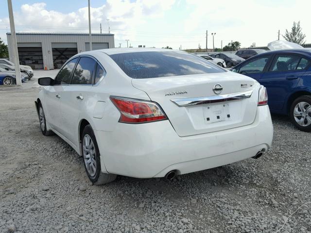 1N4AL3AP7FC219396 - 2015 NISSAN ALTIMA 2.5 WHITE photo 3