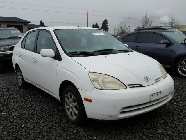 JT2BK12U510035569 - 2001 TOYOTA PRIUS WHITE photo 1