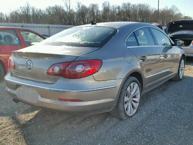 WVWMP7AN6CE514796 - 2012 VOLKSWAGEN CC SPORT GRAY photo 4