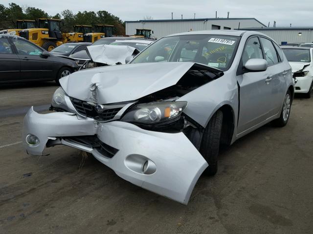 JF1GH60679H825830 - 2009 SUBARU IMPREZA 2. SILVER photo 2