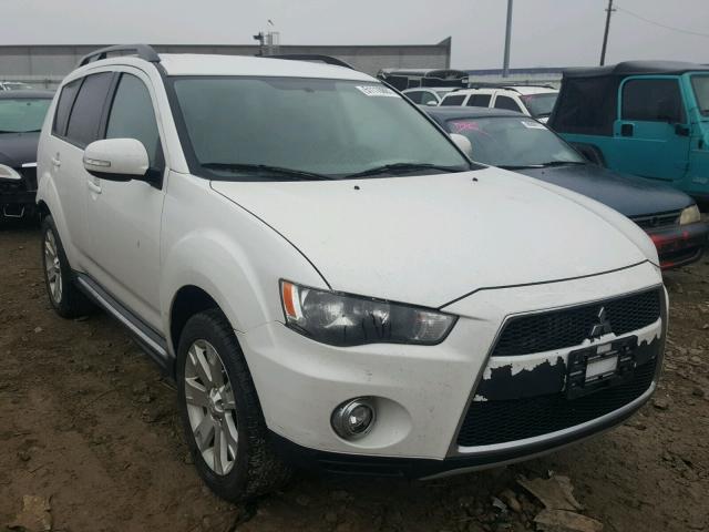 JA4AS3AWXCU003014 - 2012 MITSUBISHI OUTLANDER WHITE photo 1