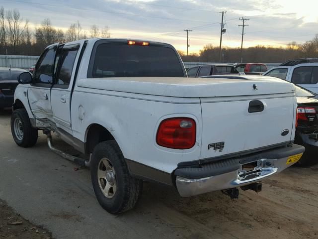 1FTRW07L23KA17185 - 2003 FORD F150 SUPER WHITE photo 3