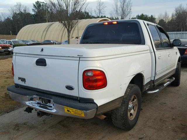 1FTRW07L23KA17185 - 2003 FORD F150 SUPER WHITE photo 4