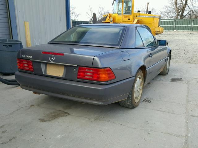 WDBFA67EXSF115862 - 1995 MERCEDES-BENZ SL 500 GRAY photo 4