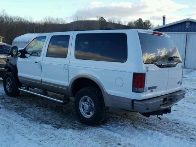 1FMNU45S85ED34326 - 2005 FORD EXCURSION WHITE photo 3