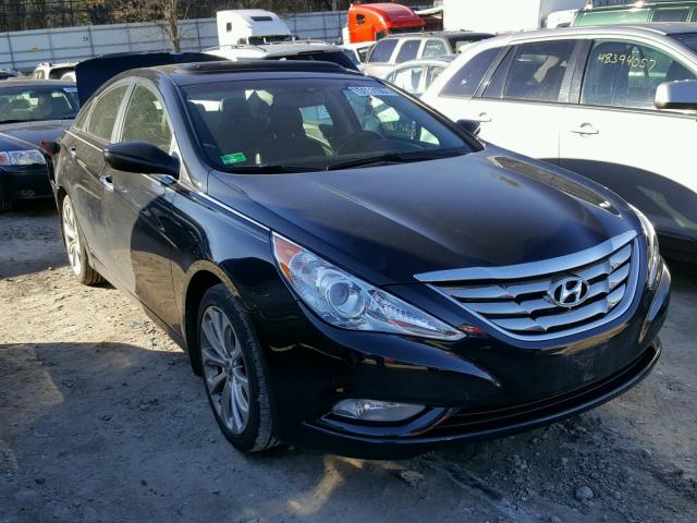 5NPEC4AC5DH609638 - 2013 HYUNDAI SONATA SE BLACK photo 1