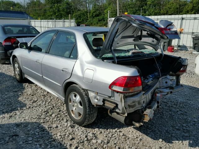 1HGCG16522A076450 - 2002 HONDA ACCORD EX SILVER photo 3