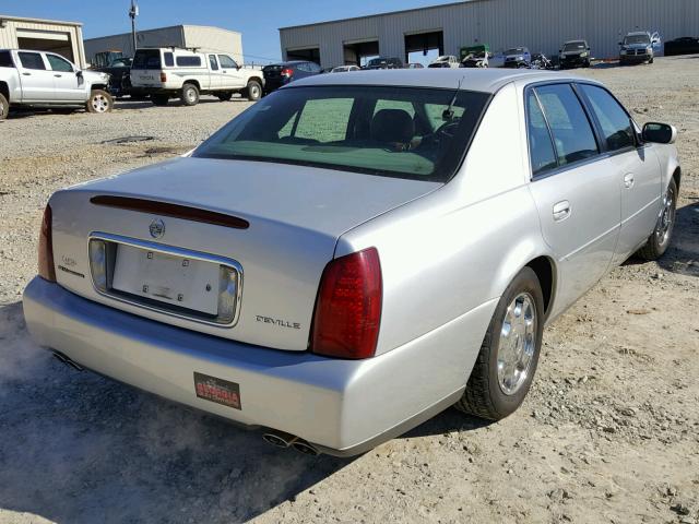 1G6KD54Y22U178887 - 2002 CADILLAC DEVILLE SILVER photo 4