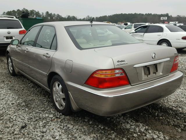 JH4KA96522C006380 - 2002 ACURA 3.5RL BEIGE photo 3