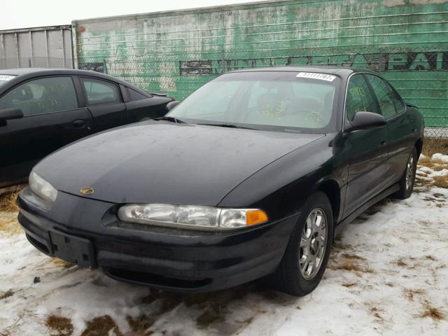 1G3WX52H92F175823 - 2002 OLDSMOBILE INTRIGUE G BLACK photo 2