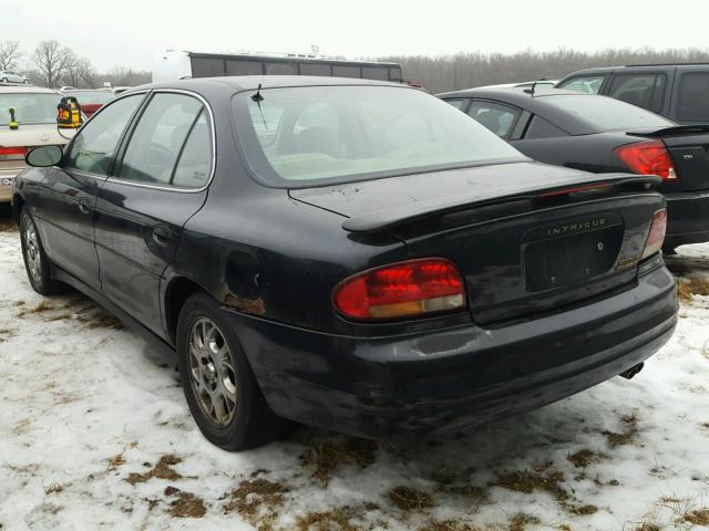 1G3WX52H92F175823 - 2002 OLDSMOBILE INTRIGUE G BLACK photo 3