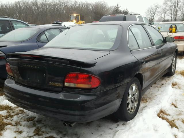 1G3WX52H92F175823 - 2002 OLDSMOBILE INTRIGUE G BLACK photo 4