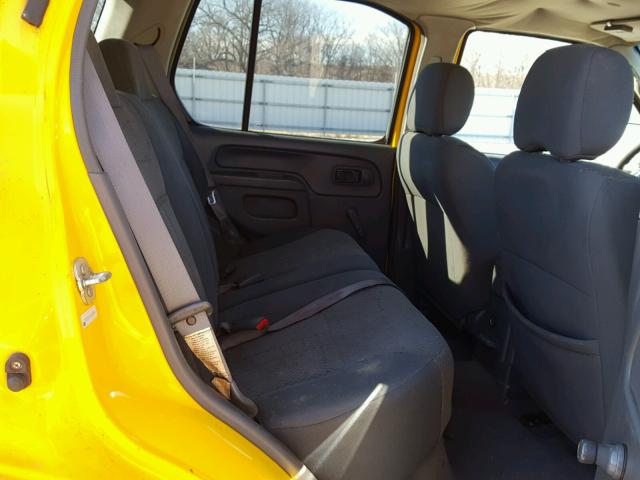 5N1ED28Y62C522869 - 2002 NISSAN XTERRA XE YELLOW photo 6