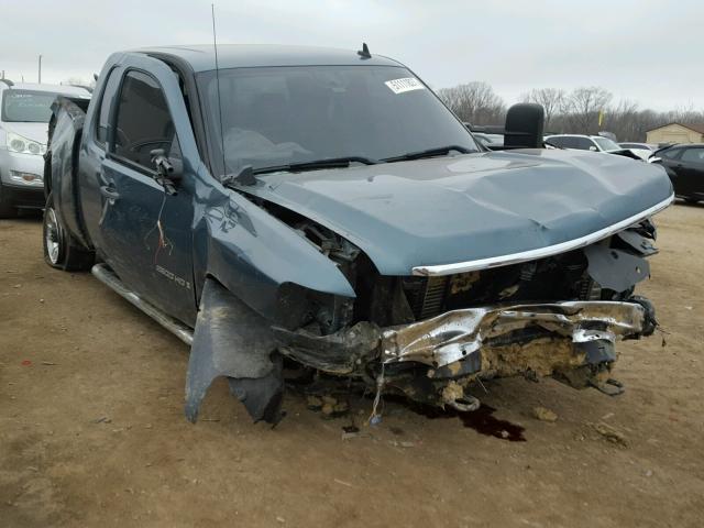 1GCHK59689E136734 - 2009 CHEVROLET SILVERADO BLUE photo 1